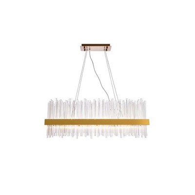 Elegant Lighting Dallas 20 - Light Chandelier in  Gold
