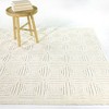 Balta Rugs Bolsena Geometric Carved Pattern Area Rug Cream - 2 of 4
