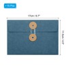 Unique Bargains Sturdy Paper Blank Card Envelopes with String Tie Closure 15 Pcs - 2 of 4