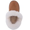 Bebe Girls' Winter Boots - Kids Snow Boots with Faux Fur Trim, Rhinestone Bow, and Cozy Shoes for Little Kid/Big Kid - 4 of 4