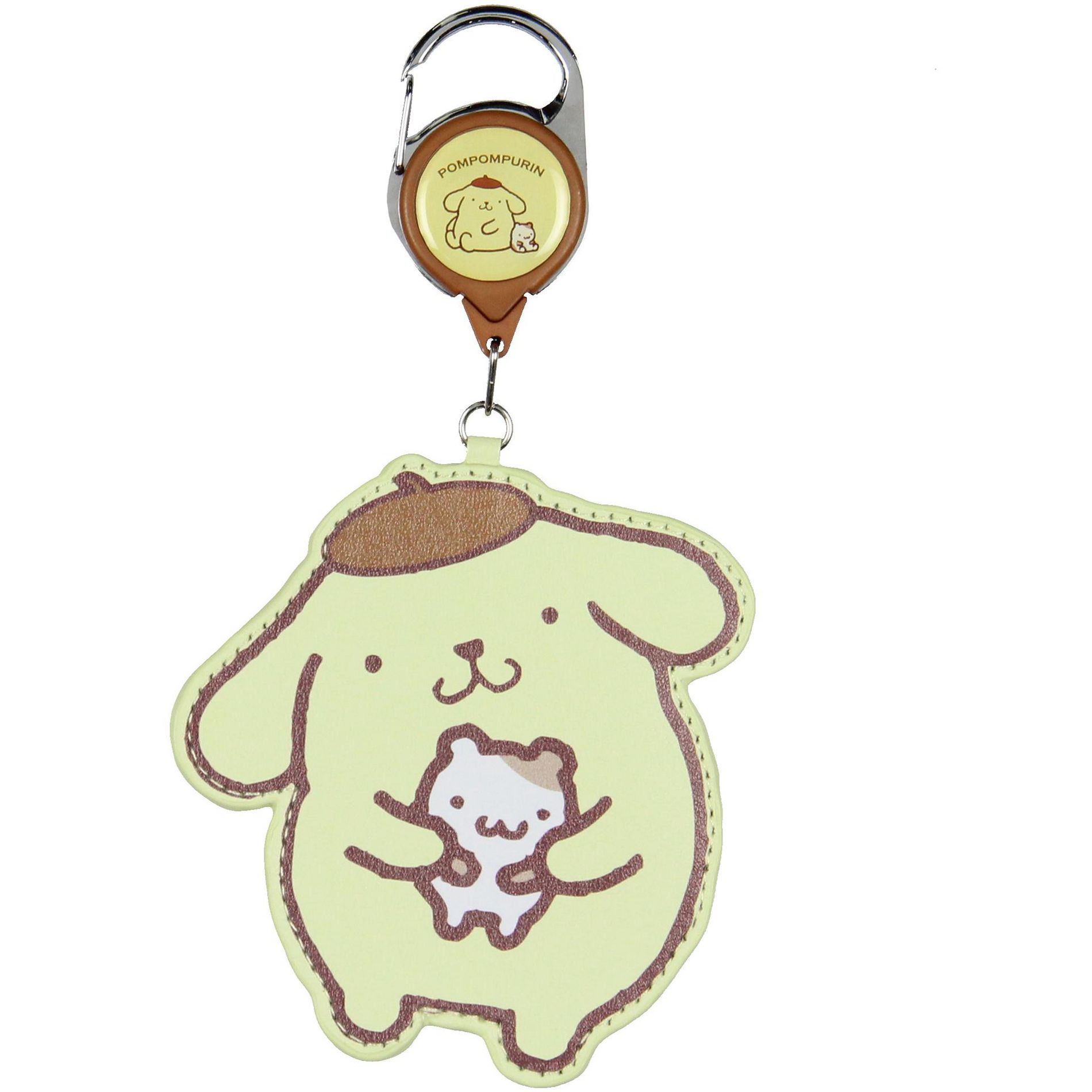 Hello Kitty Pompompurin Retractable Lanyard for Keys Keychain ID Badge Holder