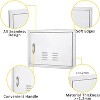 Brushed Stainless Steel BBQ Access Door, Outdoor Kitchen Cabinet Doors, Durable Weather-Resistant Doors for Barbecue Islands, Suitable for Outdoor - 4 of 4