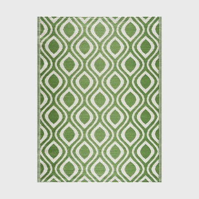 Playa Rug Venice Plastic Rectangle Woven Indoor Outdoor Floor Mat
