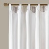 Sapphtopaz Curtains Cotton Printed Window Curtain Panel for Light Liltering and More Privacy for Bedroom, Living Room, Machine Washable - 4 of 4