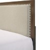 Sapphtopaz Bed Frame with Headboard Wood Platform Bed Frames for Apartment, Bedroom - 2 of 4