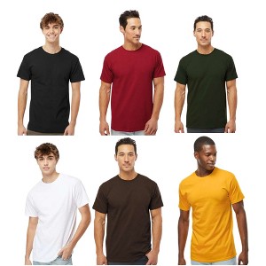 EG PRO Men T Shirts Athletic Tops Undershirts Workout Gym 6-Pack - 1 of 3