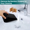 BRINJOY Black Toothbrush Holder - Bathrooms Electric Toothbrush Holder Organizer Kids Toothbrush Holders for Bathrooms Countertop, Bamboo. - 4 of 4