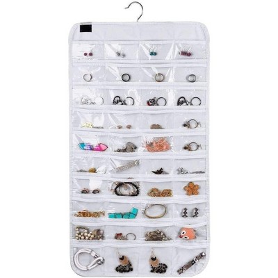 Hanging Jewelry Organizer,Accessories Organizer,80 Pocket Organizer