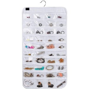 Hanging Jewelry Organizer,Accessories Organizer,80 Pocket Organizer - 1 of 4