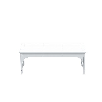 WestinTrends  Backless All-Weather Outdoor Bench for Patio Garden