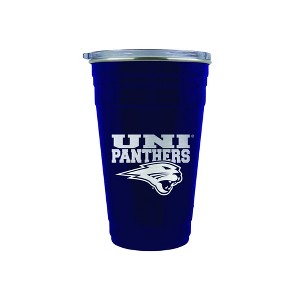 NCAA Northern Iowa Panthers Tailgater Tumbler - 22oz: Stainless Steel, Lidded Drinkware - 1 of 3