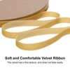 Unique Bargains Velvet Single Side Christmas Vintage Ribbon 1 Pc - 2 of 4