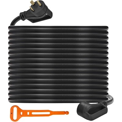 30 Amp 100FT Rv Extension Cord Rated for 110/220V,Tt-30P/Tt-30R with Led,Extension Cord Waterproof Etl STW 10AWG/3C