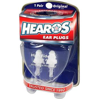 HEAROS Just for Kids NRR 28 Noise Cancelling Ear Plugs, Extra Small Corded  Hearing Protection with Storage Case (3 Pairs)