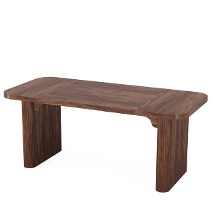NicBex 62.20" Rectangle Dining Table Modern Center Table with Wood Tabletop for Living Room & Office - 1 of 4