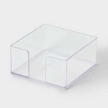 Acrylic Sticky Note Holder Clear - Brightroom™