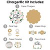 Big Dot of Happiness Religious Easter - Christian Holiday Party Paper Charger and Table Decorations - Chargerific Kit - Place Setting for 8 - 3 of 4