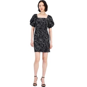 Anne Klein Womens Chic Floral Midi Dress - 1 of 1