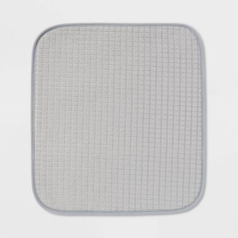 Silicone Grey Dish Drying Mat + Reviews