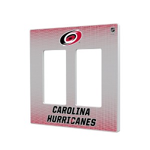 NHL Eastern Conference Teams Linen Hidden-Screw Light Switch Plate for Double Rocker - 1 of 4