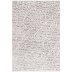 Mila MIL236 Power Loomed Indoor Area Rug - Grey/Ivory - 4'x6'- Safavieh - 1 of 4
