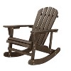 Saint Birch Adirondack Wooden Rocking Chair - 4 of 4