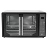 Oster Extra Large Single Pull French Door Turbo Convection Toaster Oven w/ 2 Removable Baking Racks, 60-Minute Timer, & Adjustable Temperature, Black - image 3 of 4