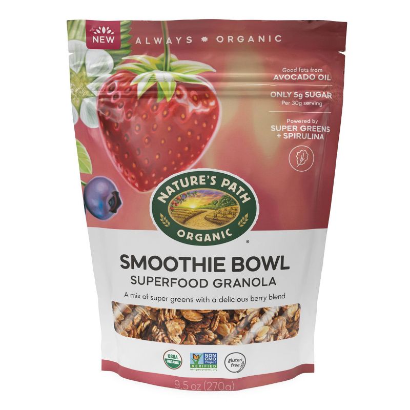 Nature&#39;s Path Smoothie Bowl Superfood Granola - 9.5oz, 1 of 6