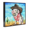Stupell Industries Wild West Cowboy Pig, 20" x 16" - 3 of 4