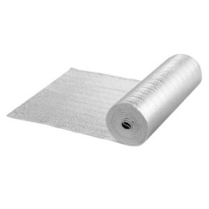 VEVOR Double Reflective Insulation Roll, 3.2 mm 24 in x 25 ft, Double-Sided Aluminum Foil EPE Foam Heat Reflective Shield, Silver - 1 of 4