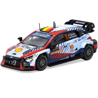 Hyundai i20 N Rally1 Hybrid #11 Winner "Rallye Monte-Carlo" (2024) "Hobby64" Series 1/64 Diecast Model Car by Tarmac Works