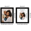 Americanflat Picture Frame with Oval Mat Insert and Shatter-Resistant Glass - Signature Collection - Photo Frame for Wall Display - 2 of 4