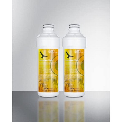 Summit Appliance Set of 2 water purification filters for use with BIM100 icemaker