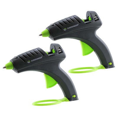 SUREBONDER Plus Series Mini Glue Gun High Temp 10W - Includes 12 Glue Sticks  - UL Listed - Mini Size - 0.27-in Diameter - Ready to Use in the Glue Guns  department at