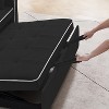LOVMOR Sofa Bed, 3 in 1 Convertible Sofa Chair Bed, Adjustable Backrest Chair, Chaise Lounge with USB Ports, Cup Holder, Side Pocket - 4 of 4