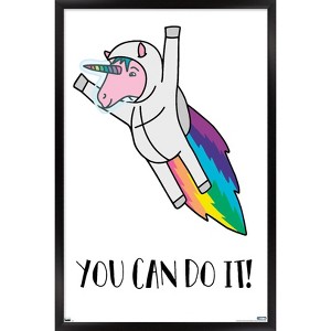 Trends International Well This Is Awkward - Uninaut Framed Wall Poster Prints - 1 of 4