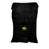 NCAA Iowa Hawkeyes Team Color Bloncho with Logo Patch and Faux Shearling Inside Throw Blanket - 3 of 3