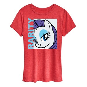 Women's - My Little Pony - Character Block Rarity Short Sleeve Graphic T-Shirt - 1 of 4