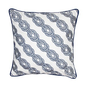 RightSide Designs Nautical Rope Chain Pillow - 1 of 2