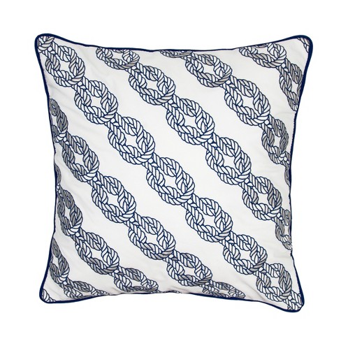 Rightside Designs Nautical Rope Chain Pillow : Target