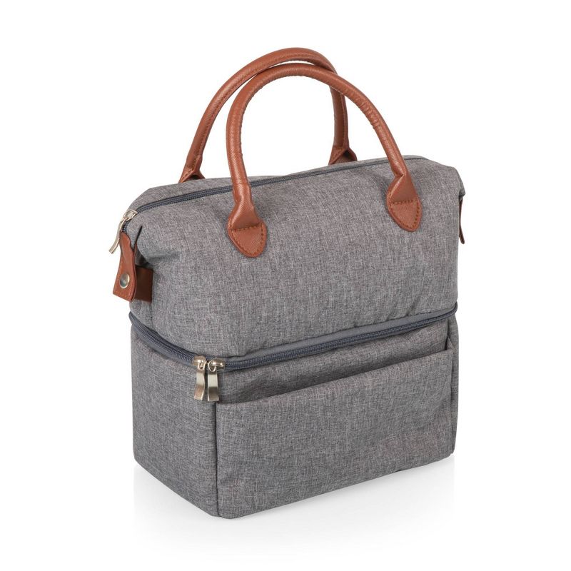 Picnic Time Urban Lunch Bag - Heathered Gray, 2 of 5