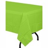 Crown Premium Quality Plastic Tablecloth 54 Inch. x 108 Inch. Rectangle - 6 Pack - 3 of 4
