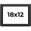 PosterPalooza | Shadow Box 1.5" Depth Black Picture Frame - UV Acrylic, Backing Board, Hanging Hardware - 2 of 4