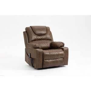 NicBex Recliner Chair Message Chair with Lumbar Heating  Electric Power Lift Chair Sofa Chair For Living Room - 1 of 4