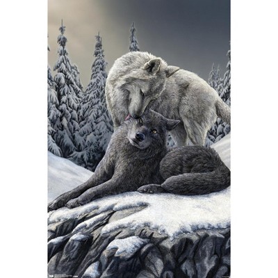 Trends International Lisa Parker - Snow Kisses Unframed Wall Poster Prints