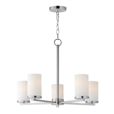 Maxim Lighting Lateral 5 - Light Chandelier in  Satin Nickel