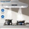 Acekool Convertible Stainless Steel Wall Mount Range Hood - 3 of 4