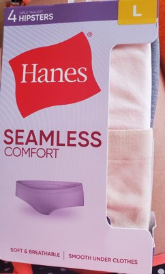 Hanes Girls' 4pk Seamless Hipster - Purple Xl : Target