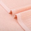 Unique Bargains Bathroom Kitchen Striped Pattern Comfortable Cotton Hand Towels 14" x 30" 2 Pcs - 4 of 4