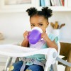 LunaLulinlk 360° Spoutless Trainer Sippy Cup, 7 oz, Purple, Unisex - 4 of 4